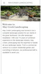 Mobile Screenshot of maycreeklandscape.com